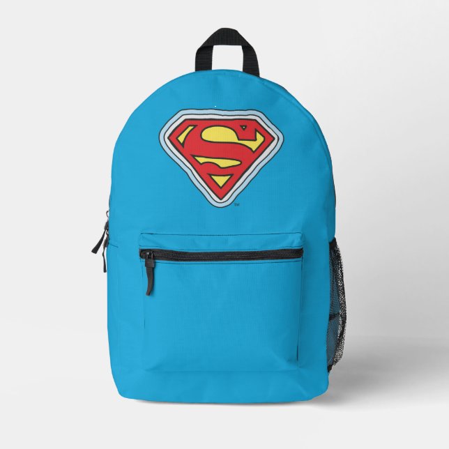 Mochila Impresa Logotipo de comic Supergirl 2 (Anverso)