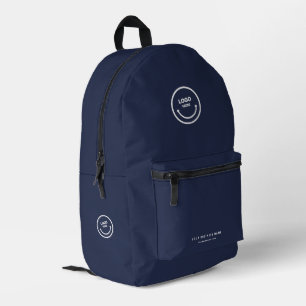 Mochila Impresa Logotipo de empresa de marketing minimalista moder