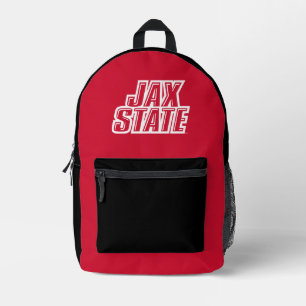 Mochila Impresa Logotipo de Jacksonville State University JAX STAT