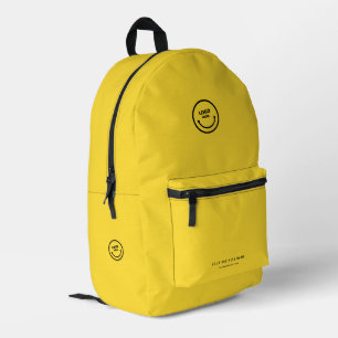 Mochila Impresa Logotipo minimalista moderno de la compañía simple