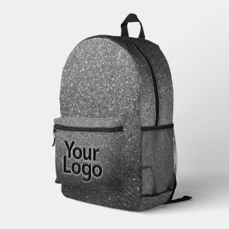Mochila Impresa Logotipo profesional del Purpurina de espárragos e