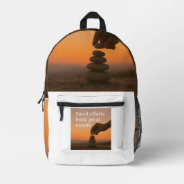 Mochila Impresa Lograr la grandeza un paso a la vez