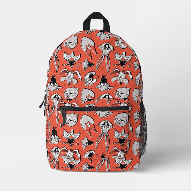 Mochila Impresa LOONEY TUNES™ Retro Halftone Pattern (Anverso)