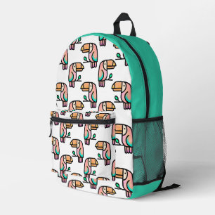 Mochila Impresa loro tucán tropical lindo regalo para niños