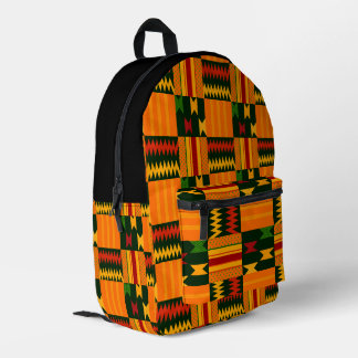Mochila Impresa Los fundamentos de Afro Pop Kente cortan y sew Bag