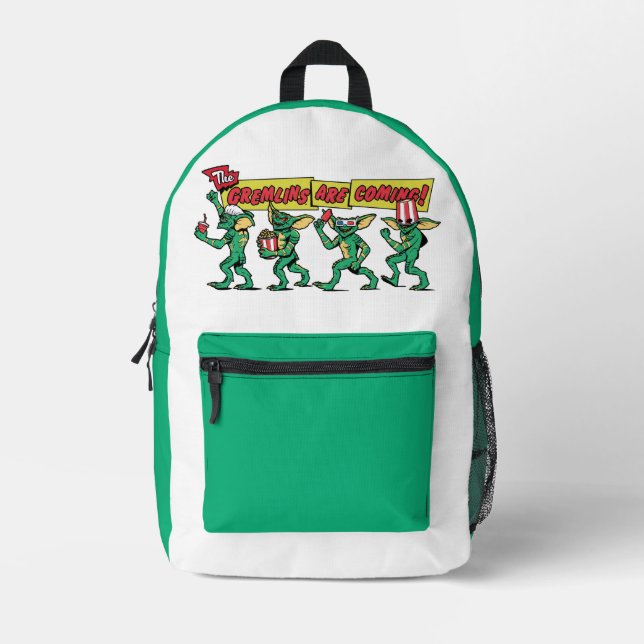 Mochila Impresa Los Gremlins™ Están Llegando (Anverso)