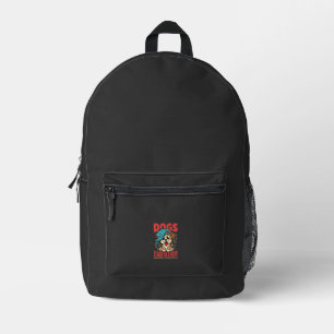 Mochila Impresa Los perros nos enseñan importantes lecciones de vi