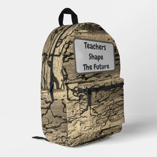 Mochila Impresa Los profesores dan forma a la futura apreciación n (Esquina izquierda trasera)