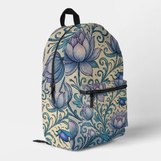 Mochila Impresa Loto y Escarabajo