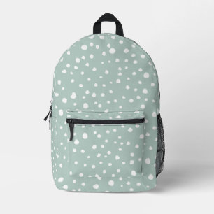 Mochila Impresa Lugares verdes de Dalmacia, puntos dálmatas, punta