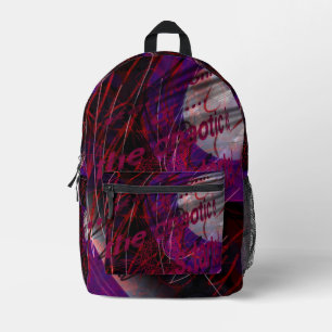 Mochila Impresa Luna Roja Apocalíptica