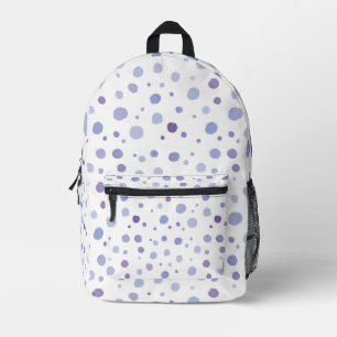 Mochila Impresa lunares pintados a mano