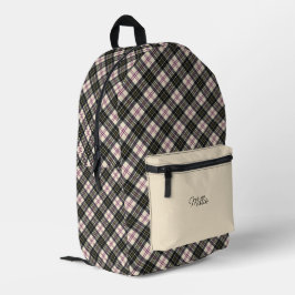 Mochila Impresa MacPherson Vestido Clan Escocesa Moderna Tartán