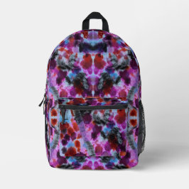 Mochila Impresa Manchón de tinta del Purpinklue
