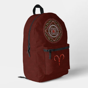 Mochila Impresa Mandala de Aries