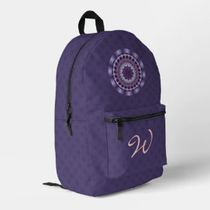 Mochila Impresa Mandalá de Viento