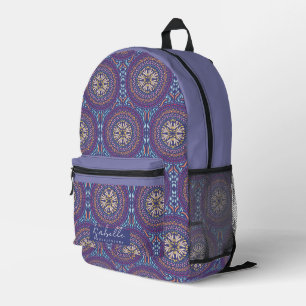 Mochila Impresa Mandala Purple
