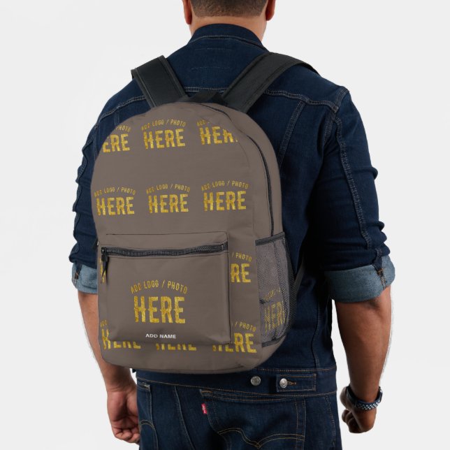 MOCHILA IMPRESA MARCA VERIFICADA DE CAFÉ DE PERSONALIZABLE ESTILO  (Insitu (Modelo))
