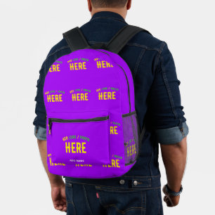 MOCHILA IMPRESA MARCA VERIFICADA DE PERSONALIZABLE MODERNO ELEGANT