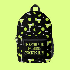 Mochila Impresa Margarita Cocktail Patterned
