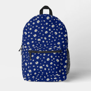 Mochila Impresa Margaritas en KiniArt Azul