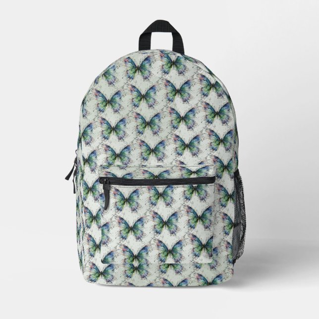 Mochila Impresa Mariposa (Anverso)