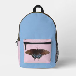 Mochila Impresa mariposa azul