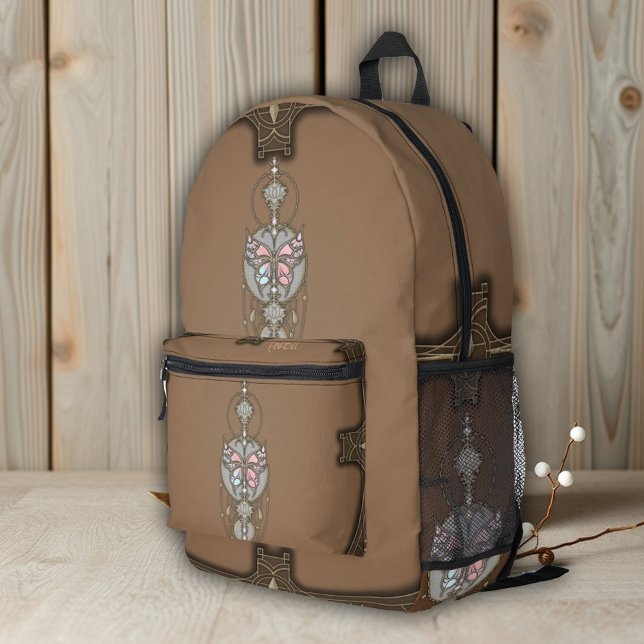 Mochila Impresa Mariposa estilizada (Subido por el creador)