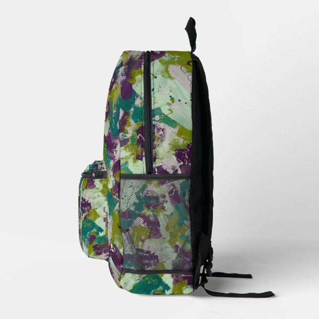 Mochila Impresa Maximalist Paint Splatters (Derecha)