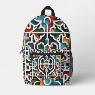 Mochila Impresa Maze cromático