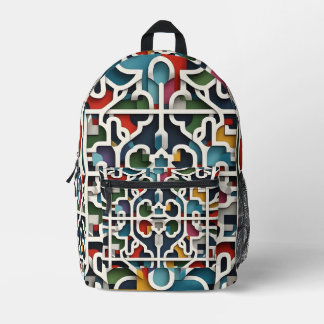 Mochila Impresa Maze cromático