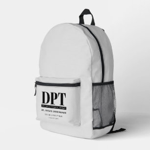 Mochila Impresa Médica de DPT moderno personalizado de la terapia