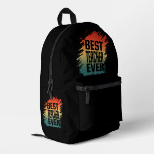 MOCHILA IMPRESA MEJOR MAESTRO DE TODOS LOS TIEMPOS
