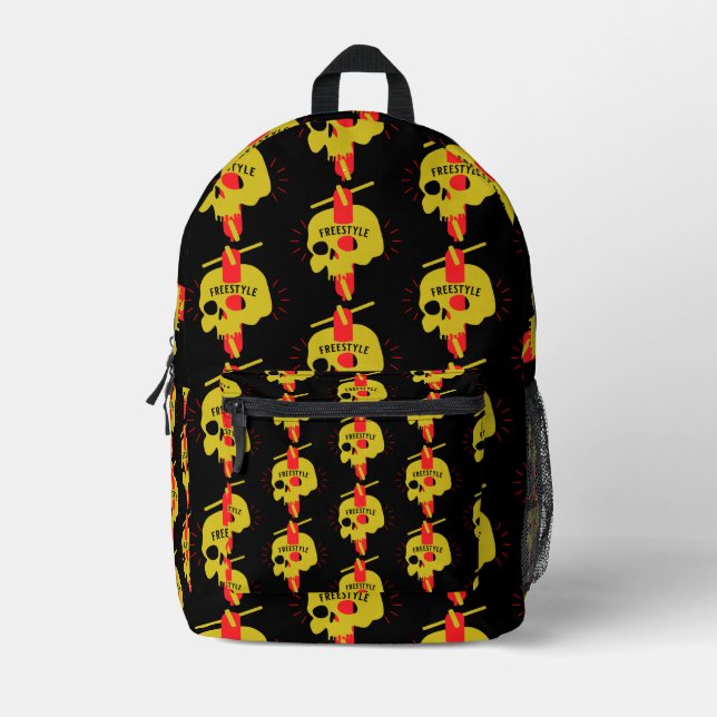 Mochila Impresa Mejor Scooters de estilo libre (Anverso)