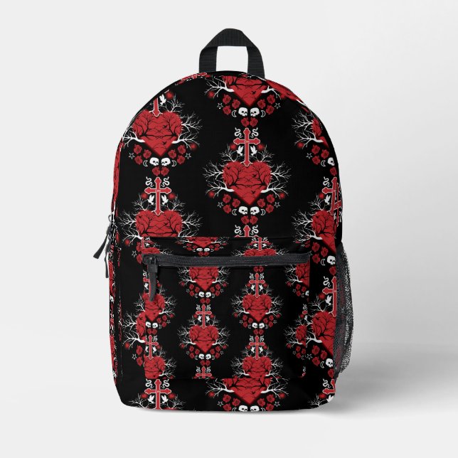Mochila Impresa Mejores accesorios para regalo gótico (Anverso)