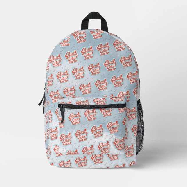 Mochila Impresa Mejores Días (Anverso)