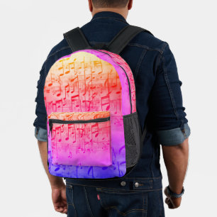 Mochila Impresa Melodías multicolores: Festejos inspirados en la m