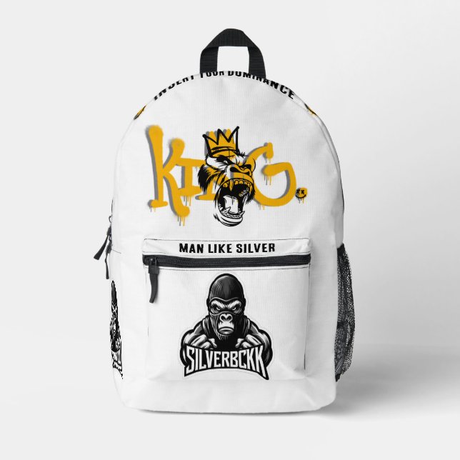 Mochila Impresa Merch - BACKPACK, oficial de Silverbckk TTV (Anverso)