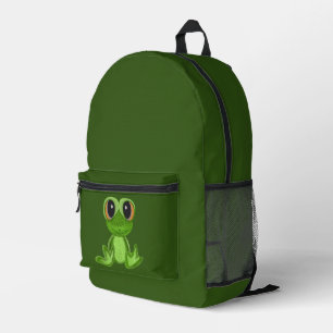 Mochila Impresa Mi amigo de la rana verde