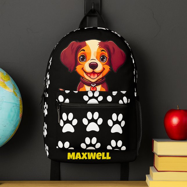 Mochila Impresa Mi papá va a la escuela (Back to school )
