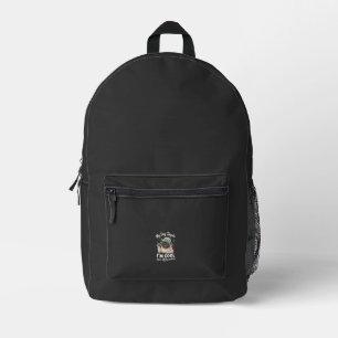 Mochila Impresa Mi perro piensa que soy genial, eso es todo lo que