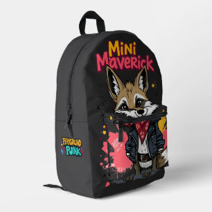 Mochila Impresa Mini Maverick Cool Rebel Coyote Parque Infantil Pu