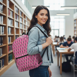 Mochila impresa mínima