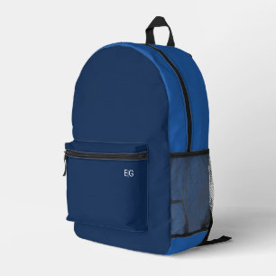 Mochila Impresa Minimalist Blue Monogram