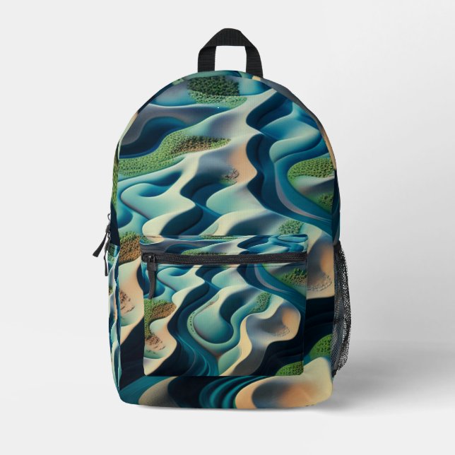 Mochila Impresa Mirage Currents (Anverso)