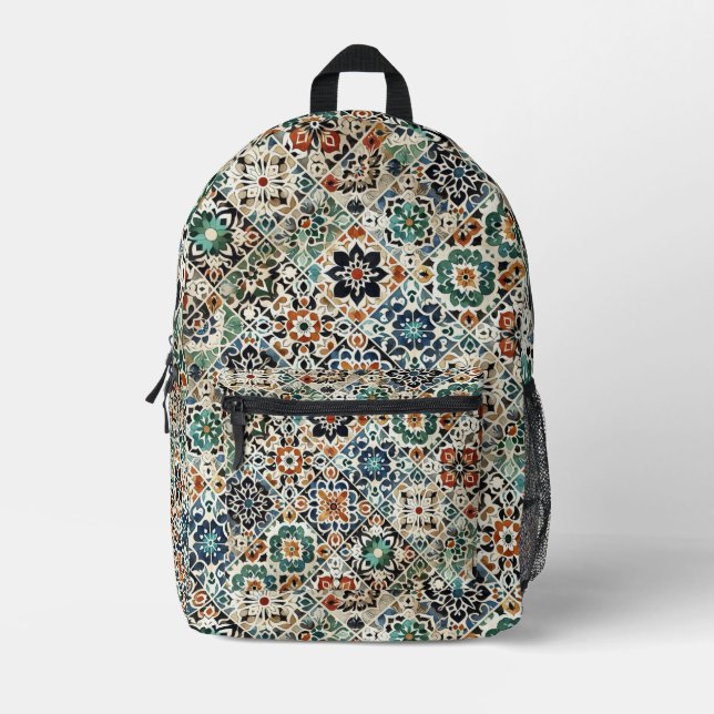 Mochila Impresa Mixología marroquí  (Anverso)