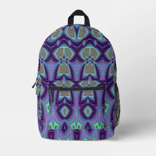 Mochila Impresa Mochila, un diseño de patrón clásico impecable Imp