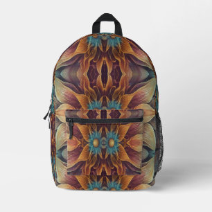 Mochila Impresa Mochila, un elegante diseño multicolor clásico Pr