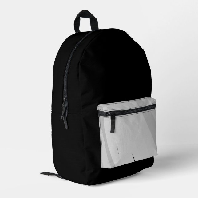 Mochila Impresa Moda DE ESTILO MÍNIMO MODERNO MONOGRAM ELEGANTE SI (Esquina izquierda trasera)