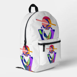 Mochila Impresa Moda hacia adelante